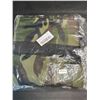 Image 2 : 1 Large Canvas Log Carrier Bag for Firewood; With Strong Comfort Handle (Camo Green*) - New