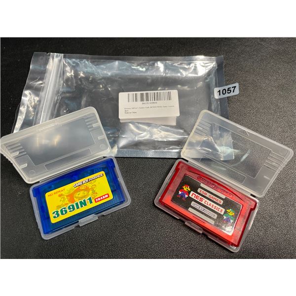 1 Retro 369-in-1 GameBoy Advance Games Card & 1x 150 NES Classic Game Cartridge - New