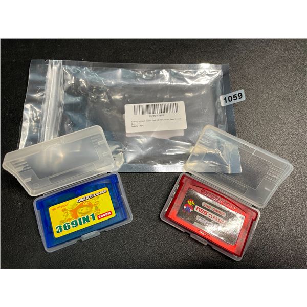 1 Retro 369-in-1 GameBoy Advance Games Card & 1x 150 NES Classic Game Cartridge - New