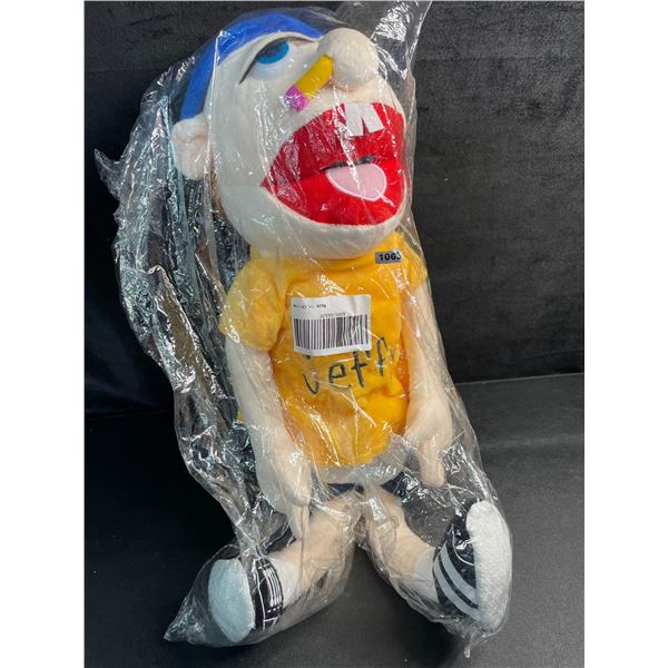 1 "Jeffy" Large 16" Hand Puppet - New