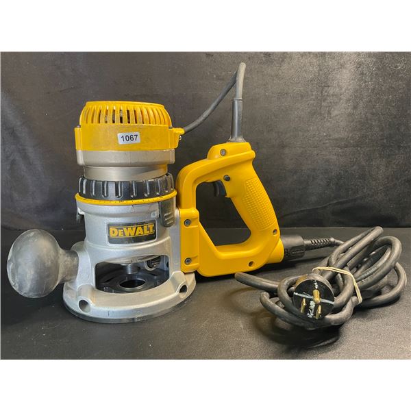 1 DeWalt DW618 Electric Router - Used (Tested - Powers On) - New