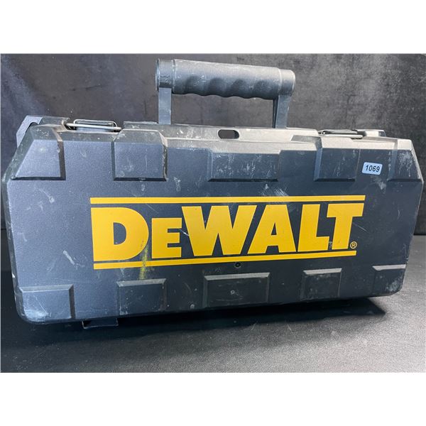 1 DeWalt D28402 Angle Grinder with Storage Case - Used (Tested - Powers On)
