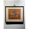 Image 1 : Embroidered Elephant Wall Art