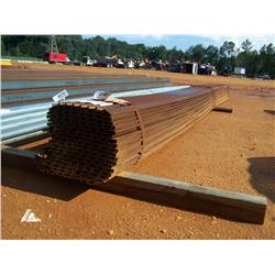 (1) LOT OF 120 2"X20' CHANNEL IRON
