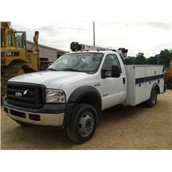 2006 FORD F550XL S/A SERVICE TRUCK
