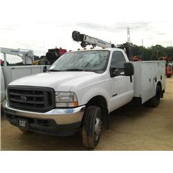 2004 FORD SUPER DUTY S/A SERVICE TRUCK