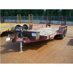 16' SHOPBUILT TAG TRAILER