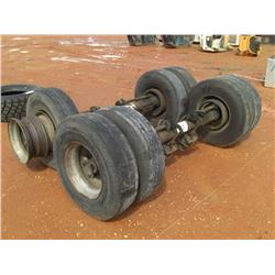 (1) LOT 2 TRAILER AXLES