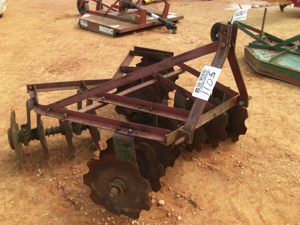 5' DISC HARROW - J.M. Wood Auction Company, Inc.