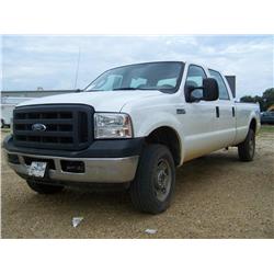 2007 FORD F250 4X4 PICKUP