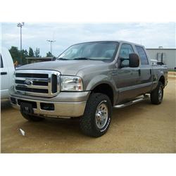 2005 FORD F250 FX4 4X4 PICKUP