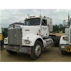 KENWORTH W900 T/A TRUCK TRACTOR