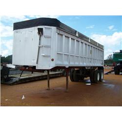 1982 TI-BROOK 30' ALUMINUM DUMP TRAILER