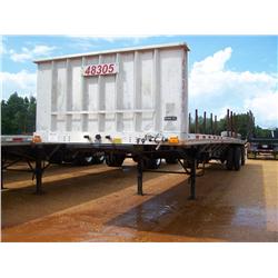 2003 TRANSCRAFT SPREAD AXLE FLATBED