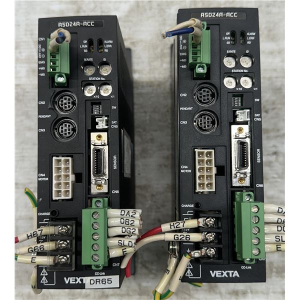 (2) Oriental Motor #ASD24A-ACC Vexta Drivers