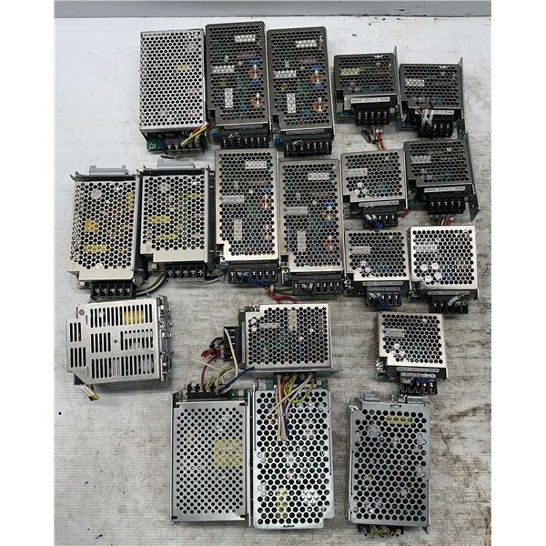 Lot of Misc. TDK-Lambda, Cosel, & Omron Power Supplies