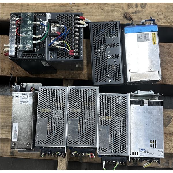 Lot of Misc. TDK-Lambda, Cosel, & Omron Power Supplies