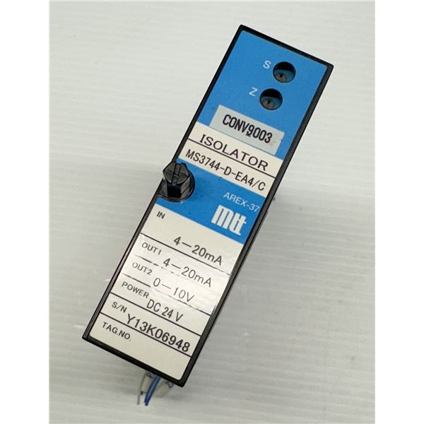 MTT #MS3744-D-EA4/C Isolator
