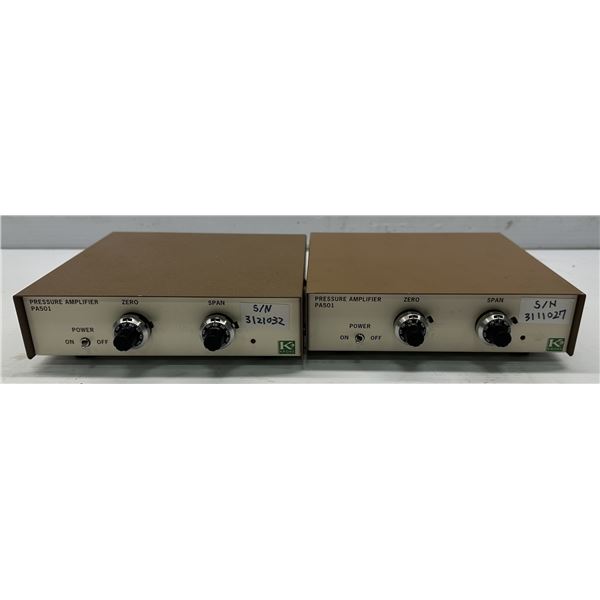 (2) Krone #PA501 Pressure Amplifiers