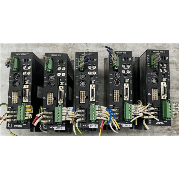 (5) Oriental Motor #ASD13A-ACC Vexta Drivers