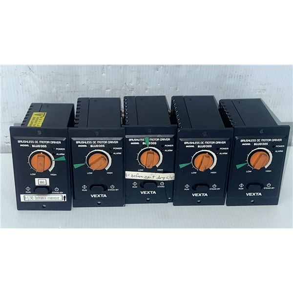 (5) Oriental Motor #BLUD20S Brushless DC Motor Drivers