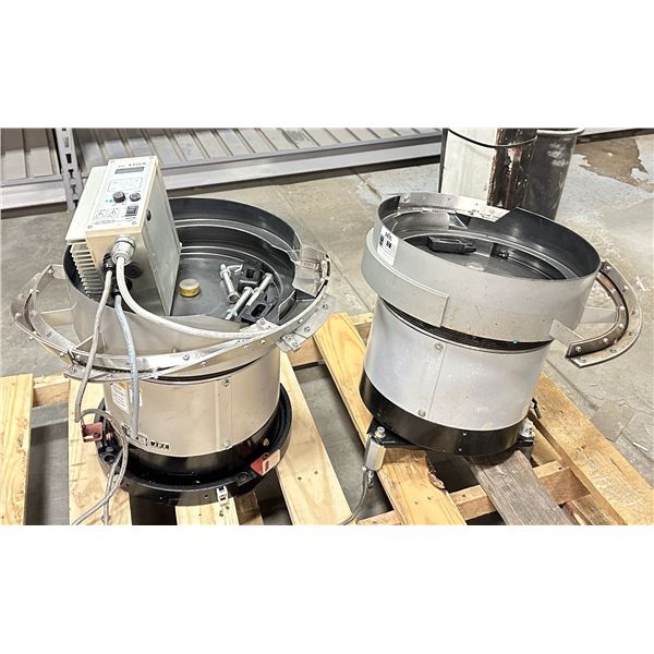 (2) NTN #N25 Vibratory Bowl Feeders 50/60Hz 200V 1.8A