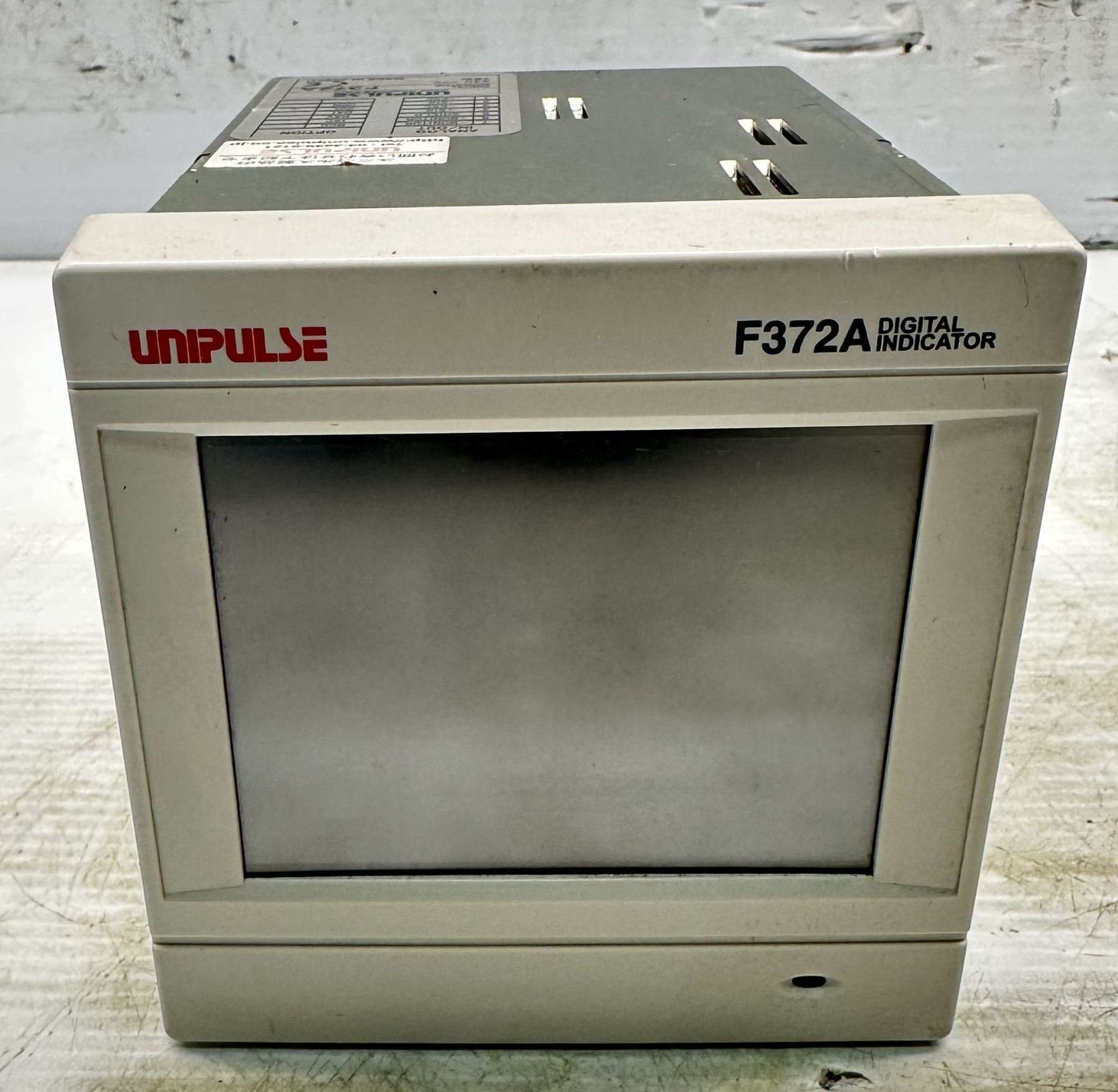 Unipulse #F372A Digital Indicator