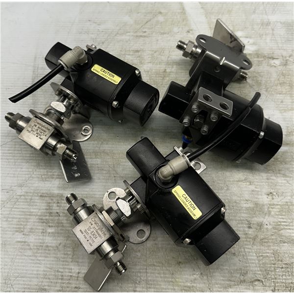 (3) Swagelok #SS-83KS4 Valves