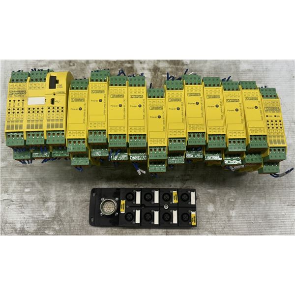 Lot of Misc. Phoenix Contact Safety Relays & Connector