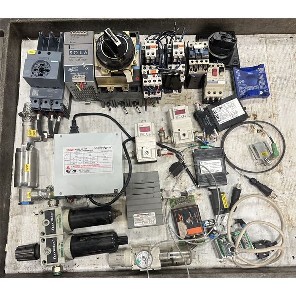 Lot of Misc. Power Supplies, Cylinders, Valve Items Plus More+++