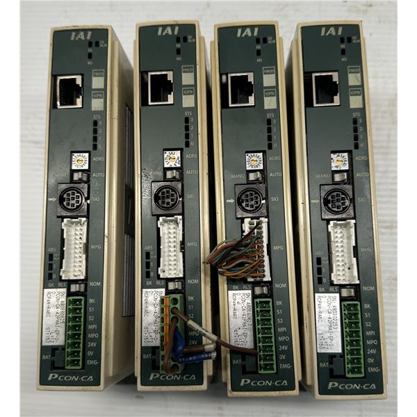(4) IAI Corporation #PCON-CA-42PWAI-EP-0-0 Controllers