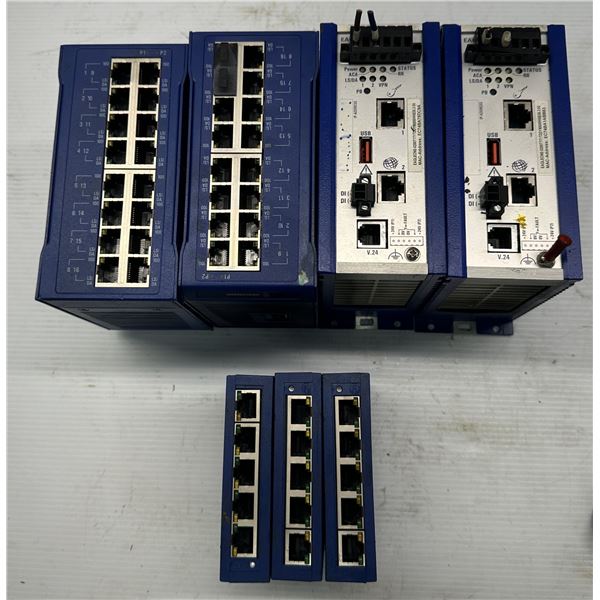 Lot of (7) Misc. Hirschmann Rail Switches