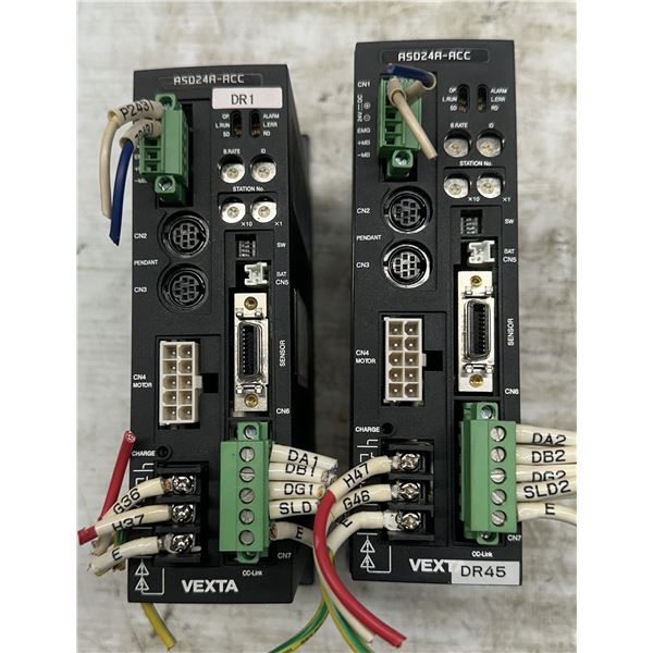 (2) Oriental Motor #ASD24A-ACC Vexta Drivers