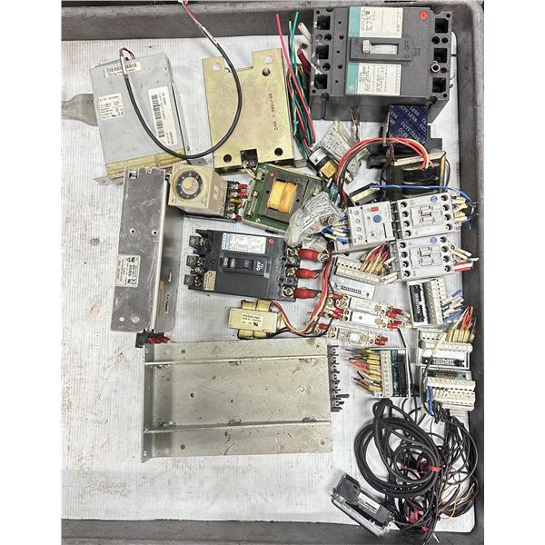 Lot of Misc. Power Supplies, Floppy Disk, Circuit Breaker Items Plus More+++