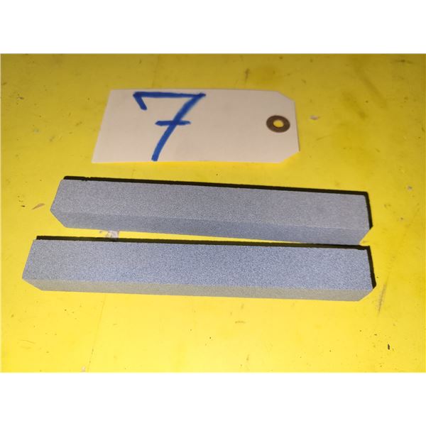 Set(2) Pierre de finition Bleu  / Light blue Finishing Stick 6" x 1" x 1"
