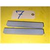Image 1 : Set(2) Pierre de finition Bleu  / Light blue Finishing Stick 6" x 1" x 1"