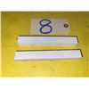 Image 1 : Set(2) Pierre de finition Blanc  / Light White Finishing Stick 6" x 1" x 1"