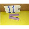 Image 1 : Set(2)Pierre d'Affutage Rose / Pink Grinding Stick 2"3/4 x 1/2" x 1/2"