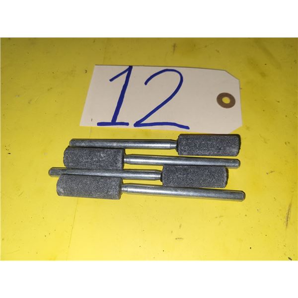 Lot(4) of Grinding Wheel shank 1/4"