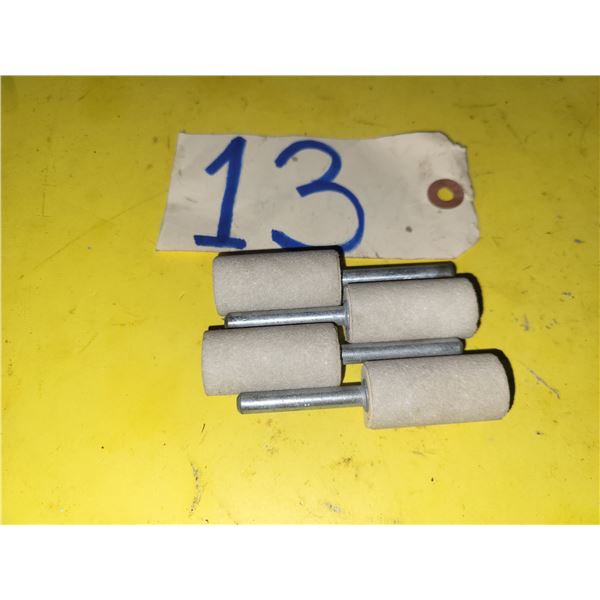 Lot(4) of Grinding Wheel shank 1/4"