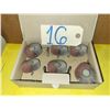 Image 1 : Box(10) of Flap Wheel 2" x 5/8" shank 1/4" Gr.120