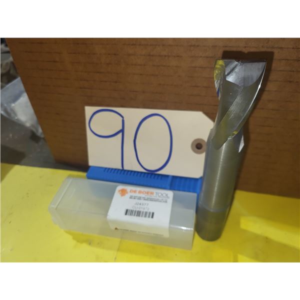DEBOER Tool Carbide Long End Mill 25mm 2fl.