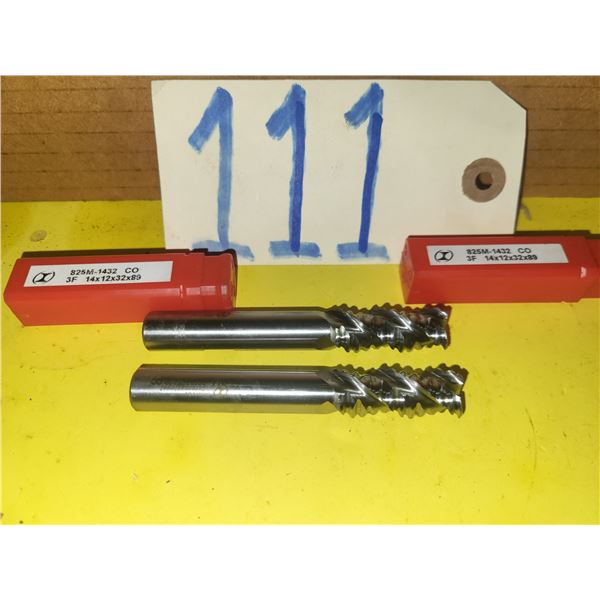 New HSS Rougher End Mill 14mm 3fl. Shank 12mm
