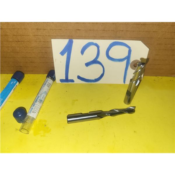 New HSS End Mill 5/16" 2fl. Shank 3/8"