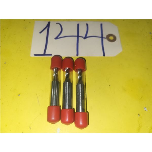 New HSS End Mill 3/16" 4fl.. Shank 3/8"