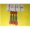 Image 1 : New HSS End Mill 3/16" 4fl.. Shank 3/8"
