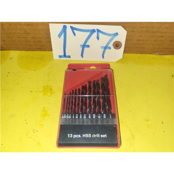 Drill Set 1/16" to 1/4"