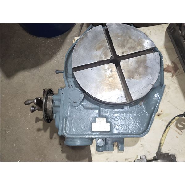 Kearney & Trecker 12" Rotary Table (tested)