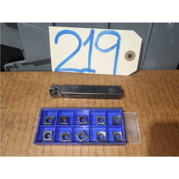 Tool Holder 1/2" SCKOR-083V with Inserts(10) CCMT 31.51