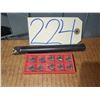 Image 1 : Valenite Boring Bar BHP-EC 612 with Inserts(10)